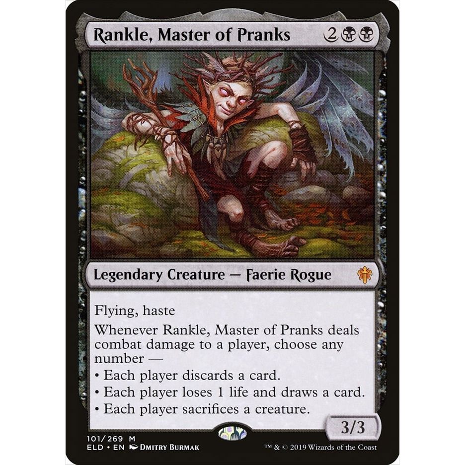 Image for Rankle, Master of Pranks (101) (ELD) - Magic: The Gathering