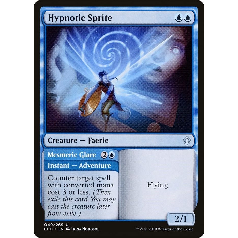 Image for Hypnotic Sprite (49) (ELD) - Magic: The Gathering