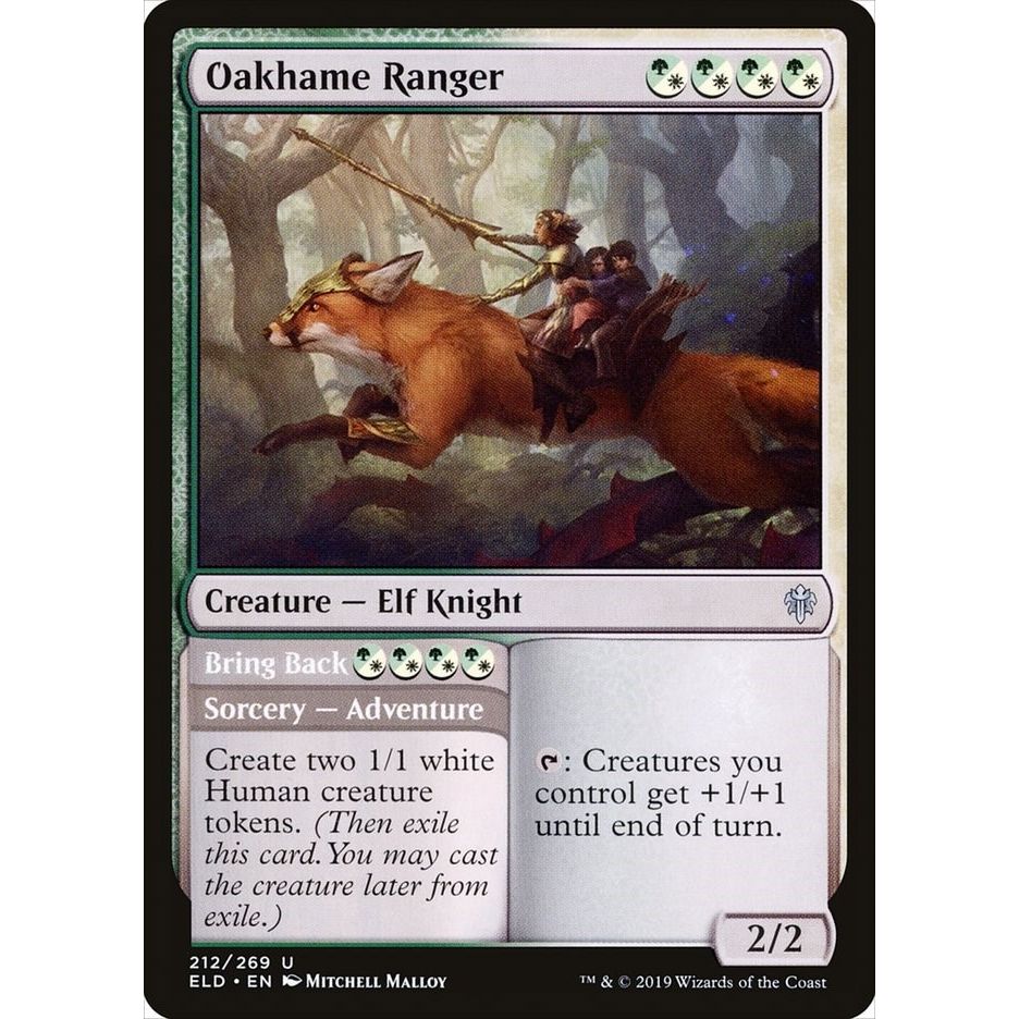 Image for Oakhame Ranger (212) (ELD) - Magic: The Gathering