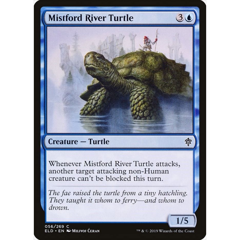 Image for Mistford River Turtle (56) (ELD) - Magic: The Gathering