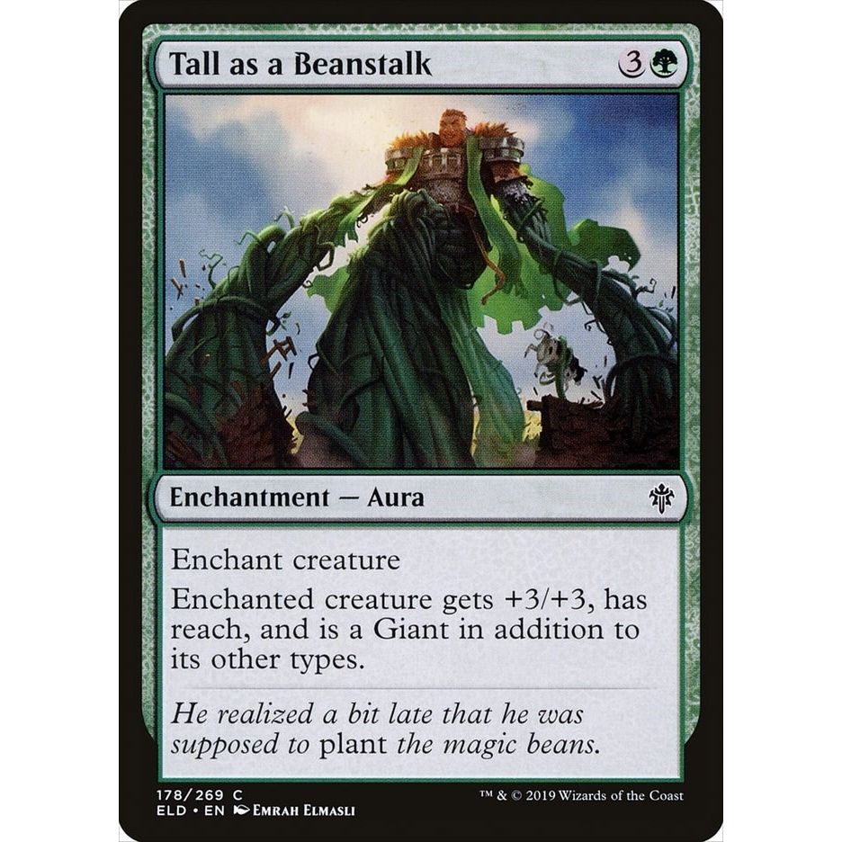 Image for Tall as a Beanstalk (178) (ELD) - Magic: The Gathering