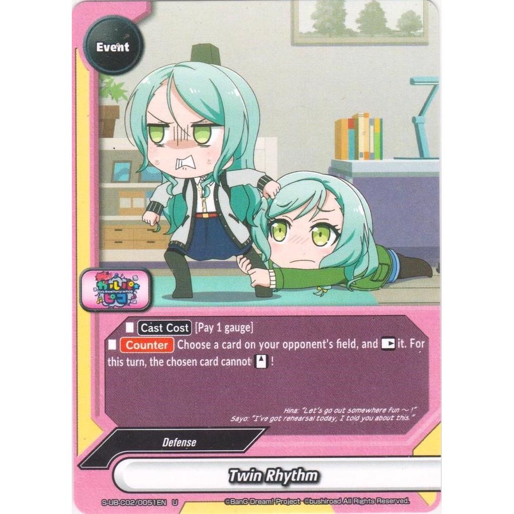 Image for Twin Rhythm (S-UB-C02/0051EN) (S-UB-C02) - Future Card BuddyFight