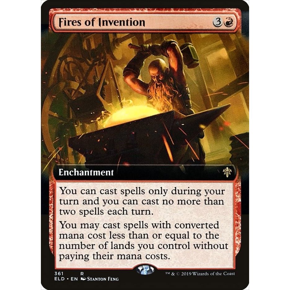 Image for Fires of Invention (Extended Art) (361) (ELD) - Magic: The Gathering