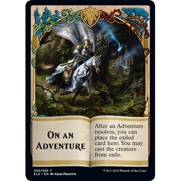Image for Emblem - On an Adventure (20) (ELD) - Magic: The Gathering