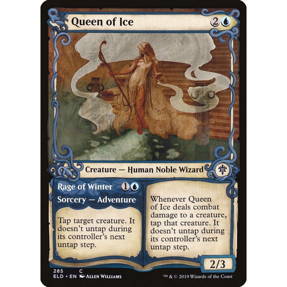 Image for Queen of Ice (Showcase) (285) (ELD) - Magic: The Gathering