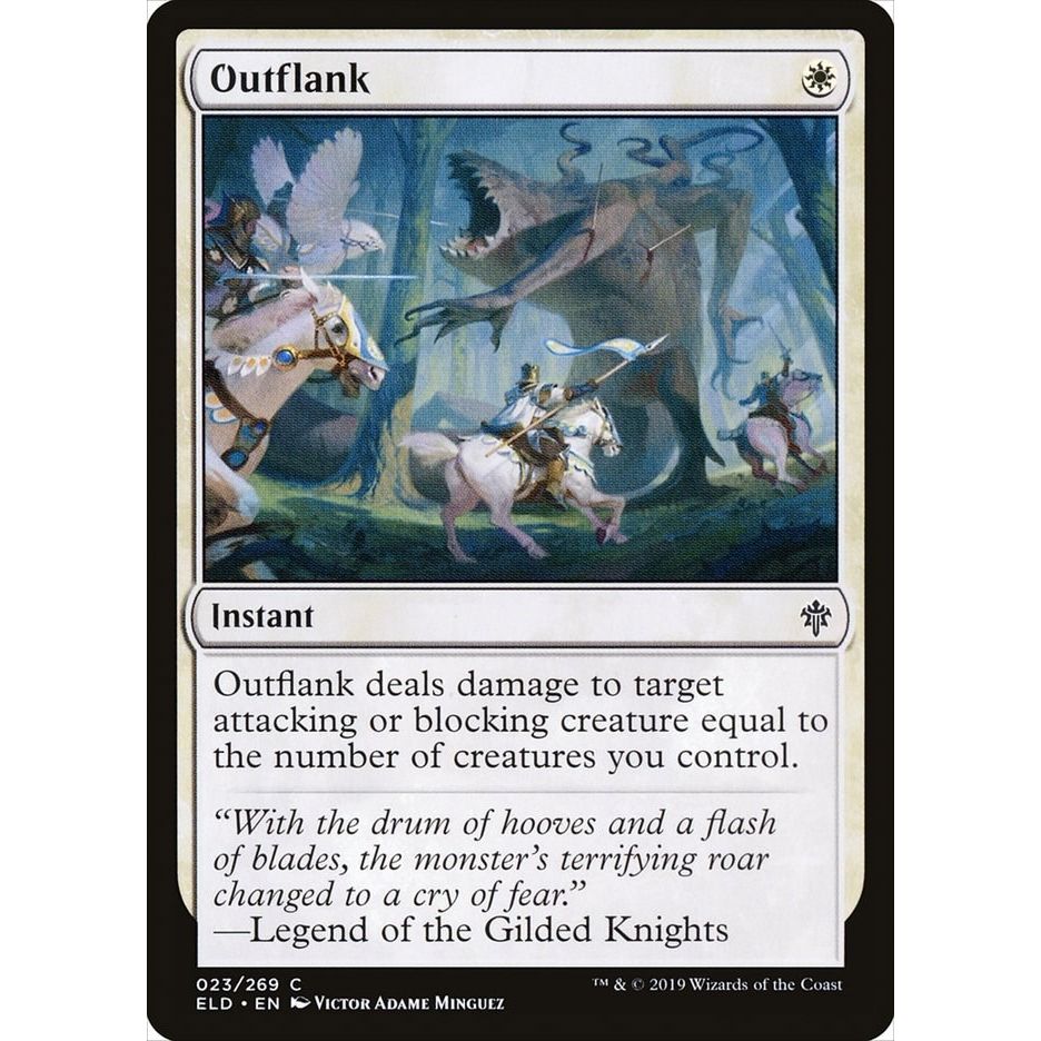 Image for Outflank (23) (ELD) - Magic: The Gathering