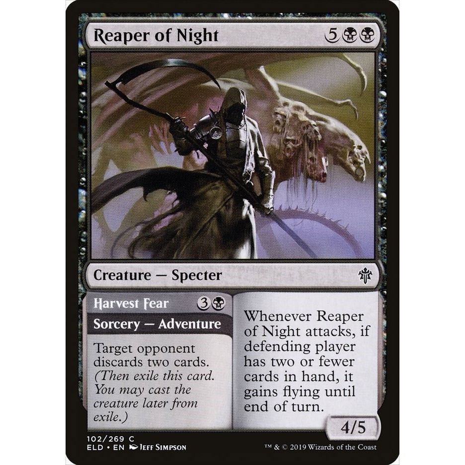 Image for Reaper of Night (102) (ELD) - Magic: The Gathering
