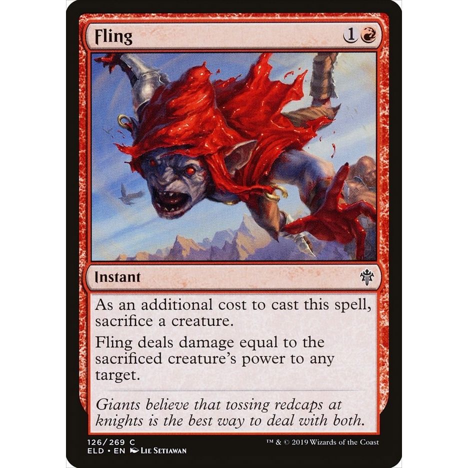 Image for Fling (126) (ELD) - Magic: The Gathering