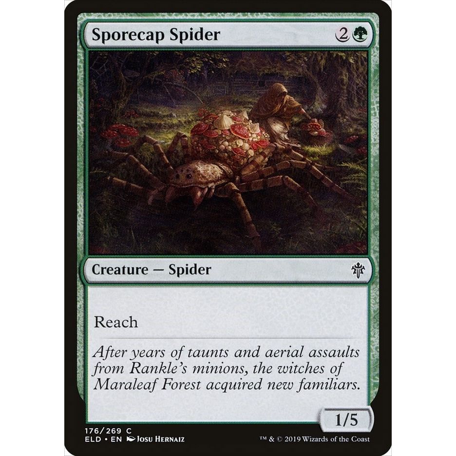 Image for Sporecap Spider (176) (ELD) - Magic: The Gathering