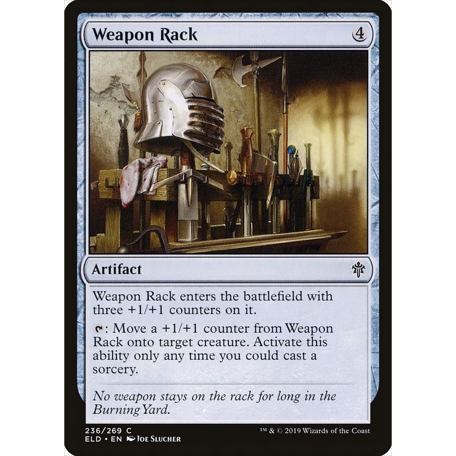 Image for Weapon Rack (236) (ELD) - Magic: The Gathering