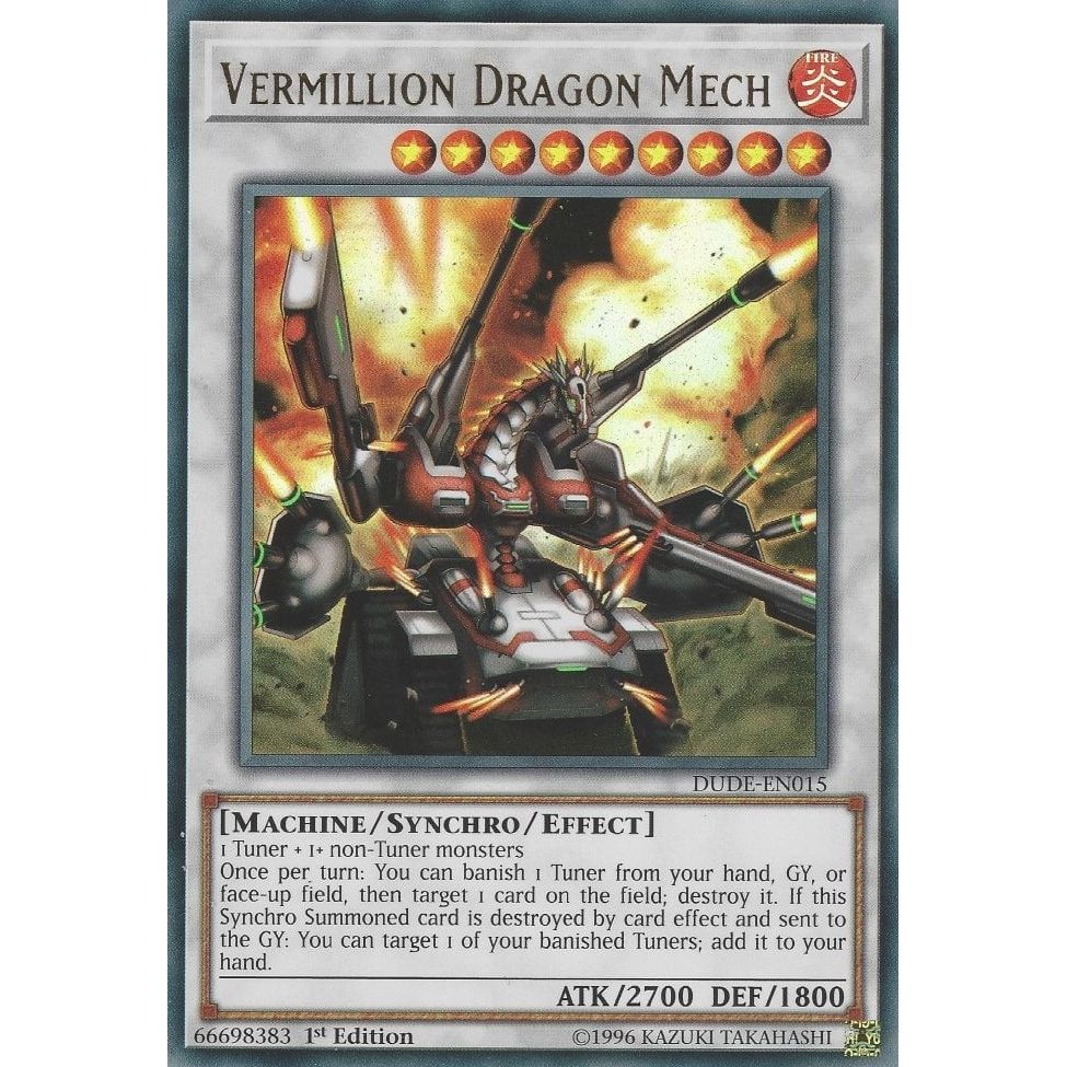 Image for Vermillion Dragon Mech (DUDE-EN015) (DUDE) - YuGiOh