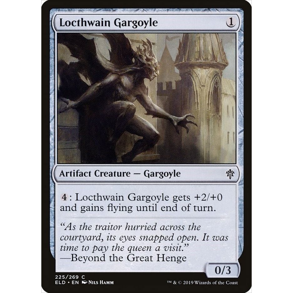 Image for Locthwain Gargoyle (225) (ELD) - Magic: The Gathering