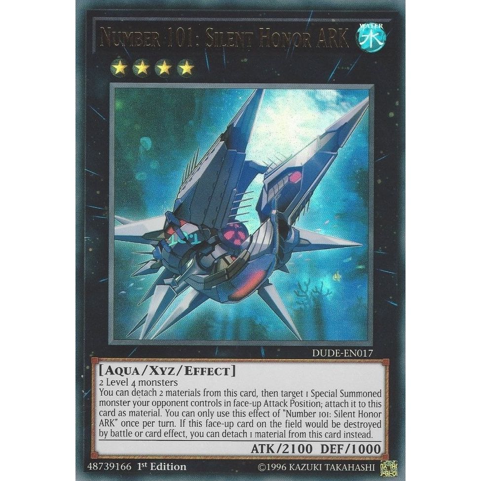 Image for Number 101: Silent Honor ARK (DUDE-EN017) (DUDE) - YuGiOh