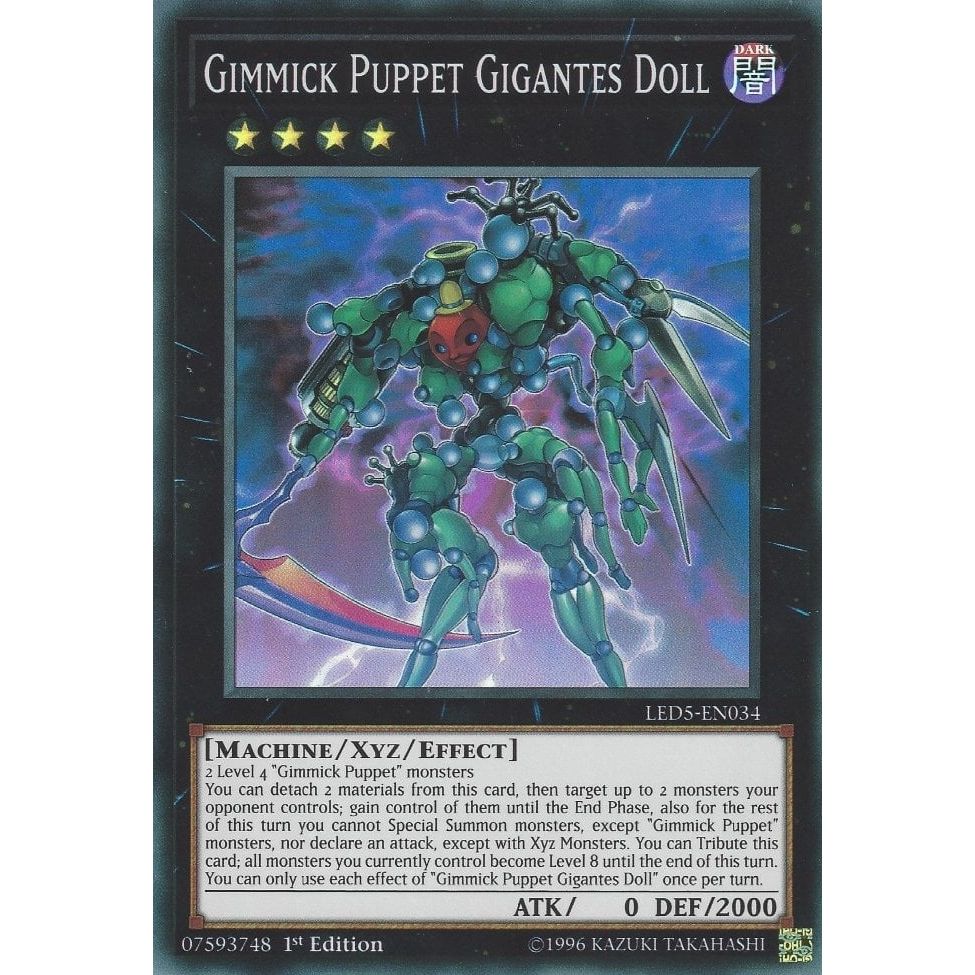 Image for Gimmick Puppet Gigantes Doll (LED5-EN034) (LED5) - YuGiOh