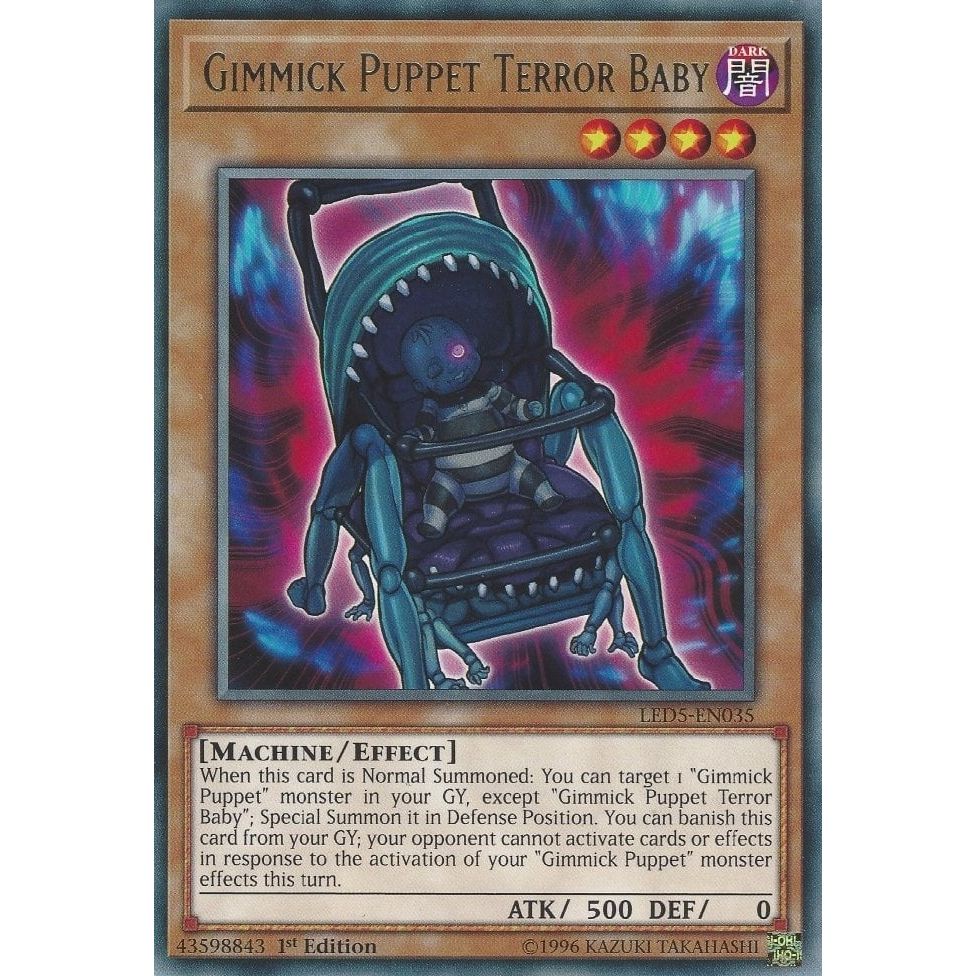 Image for Gimmick Puppet Terror Baby (LED5-EN035) (LED5) - YuGiOh