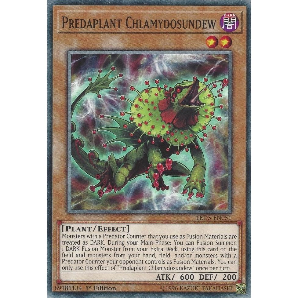 Image for Predaplant Chlamydosundew (LED5-EN051) (LED5) - YuGiOh
