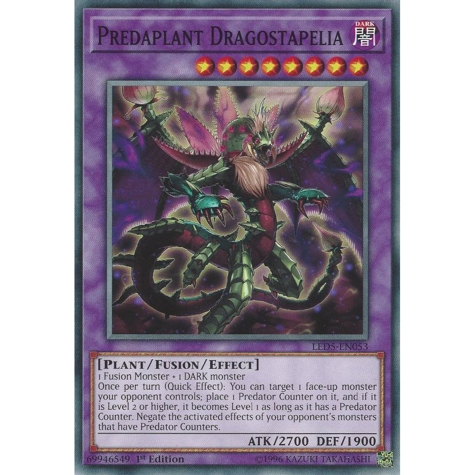 Image for Predaplant Dragostapelia (LED5-EN053) (LED5) - YuGiOh