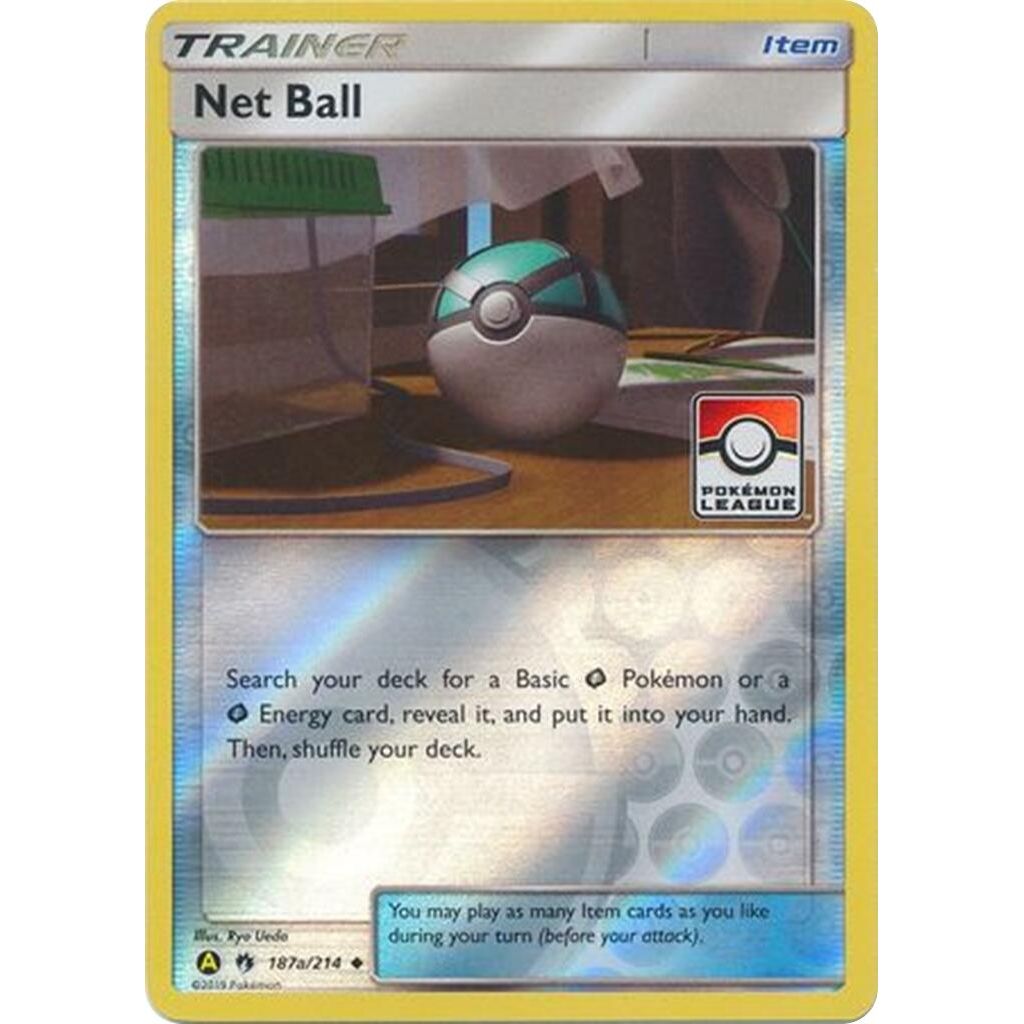Image for Net Ball (Pokemon League) - 187a/214 (187a/214) (PR) - Pokemon