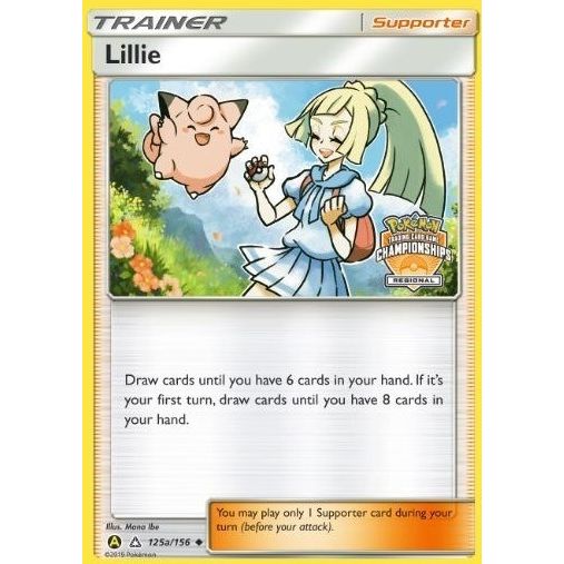 Image for Lillie - 125a/156 (Regional Championships) (125a/156) (PR) - Pokemon