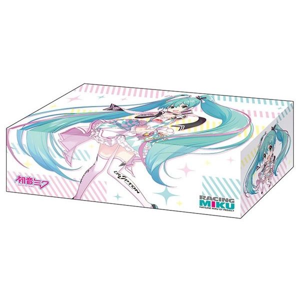 Image for Bushiroad Storage Box Collection Vol.338: Hatsune Miku - Racing Miku 2019 Ver. - Deck Boxes