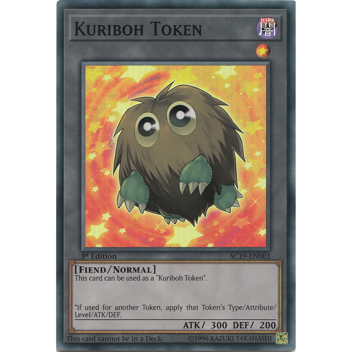 Image for Token: Kuriboh (AC19-EN003) (AC19) - YuGiOh