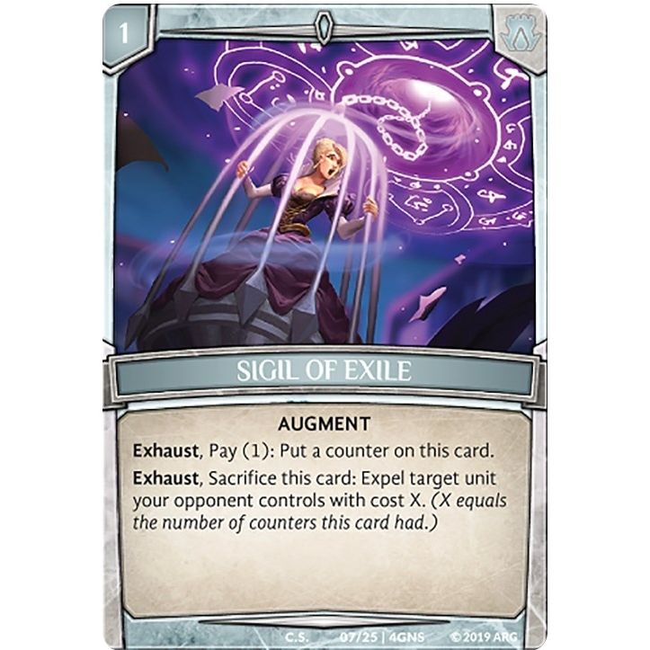 Image for Sigil of Exile (7/25 | 4GNS) (GENE) - Argent Saga TCG