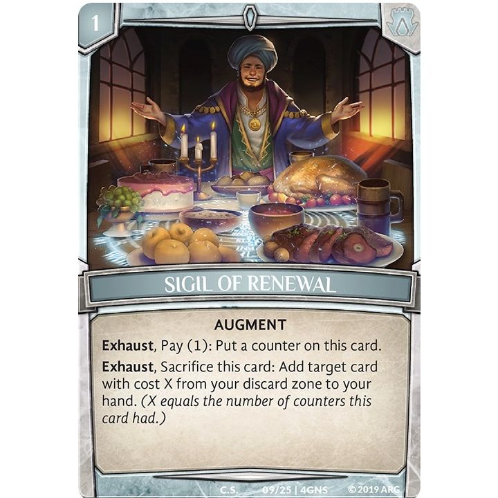 Image for Sigil of Renewal (9/25 | 4GNS) (GENE) - Argent Saga TCG