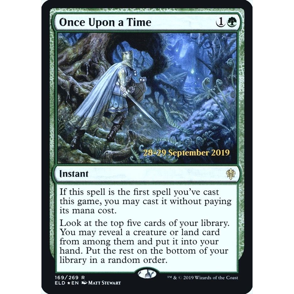 Image for Once Upon a Time (169) (PRE) - Magic: The Gathering