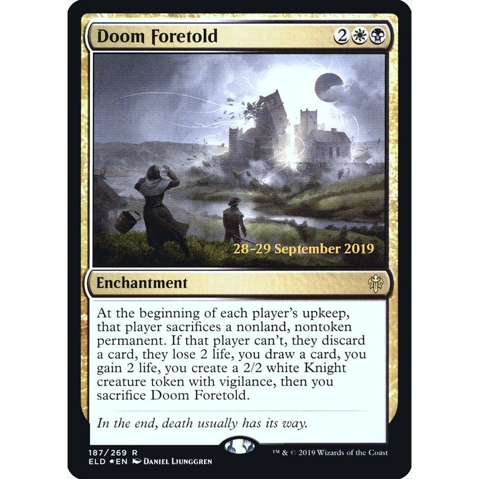 Image for Doom Foretold (187) (PRE) - Magic: The Gathering
