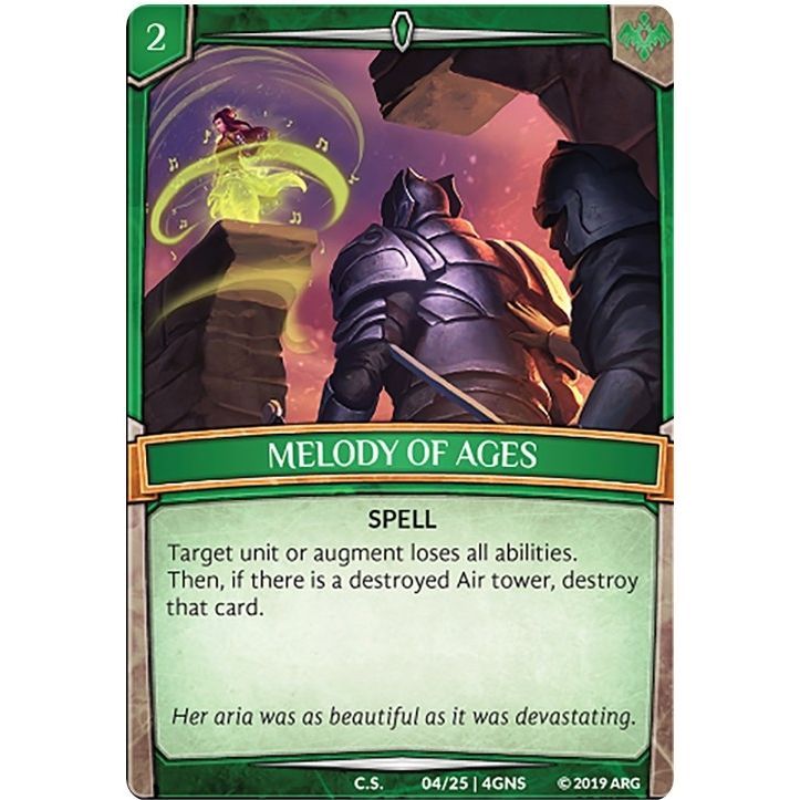 Image for Melody of Ages (4/25 | 4GNS) (GENE) - Argent Saga TCG