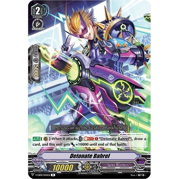 Image for Detonate Bahrel (V-EB09/024EN) (V-EB09) - Cardfight Vanguard