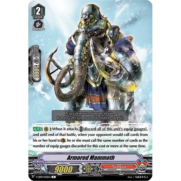 Image for Armored Mammoth (V-EB09/036EN) (V-EB09) - Cardfight Vanguard