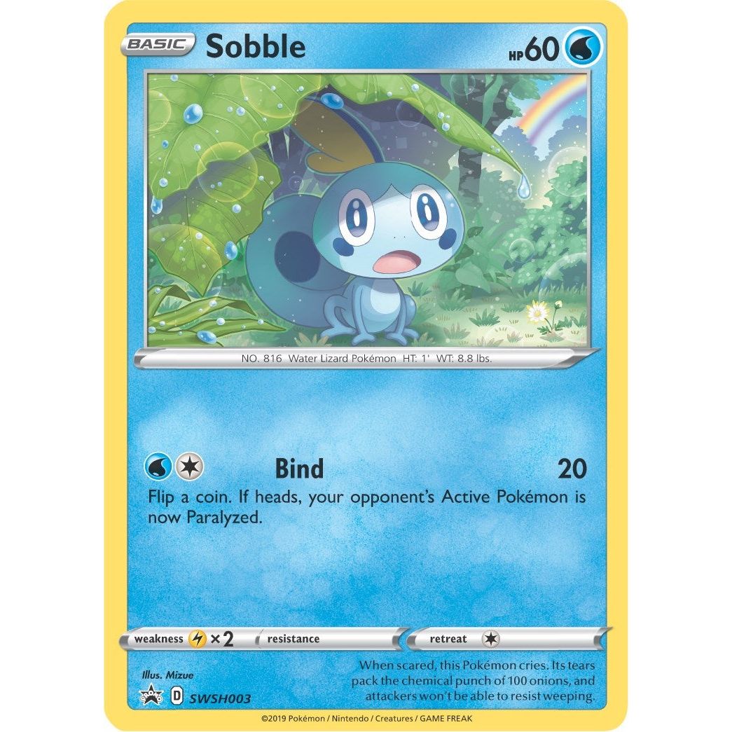 Image for Sobble - SWSH003 (SWSH003) (SWSD) - Pokemon