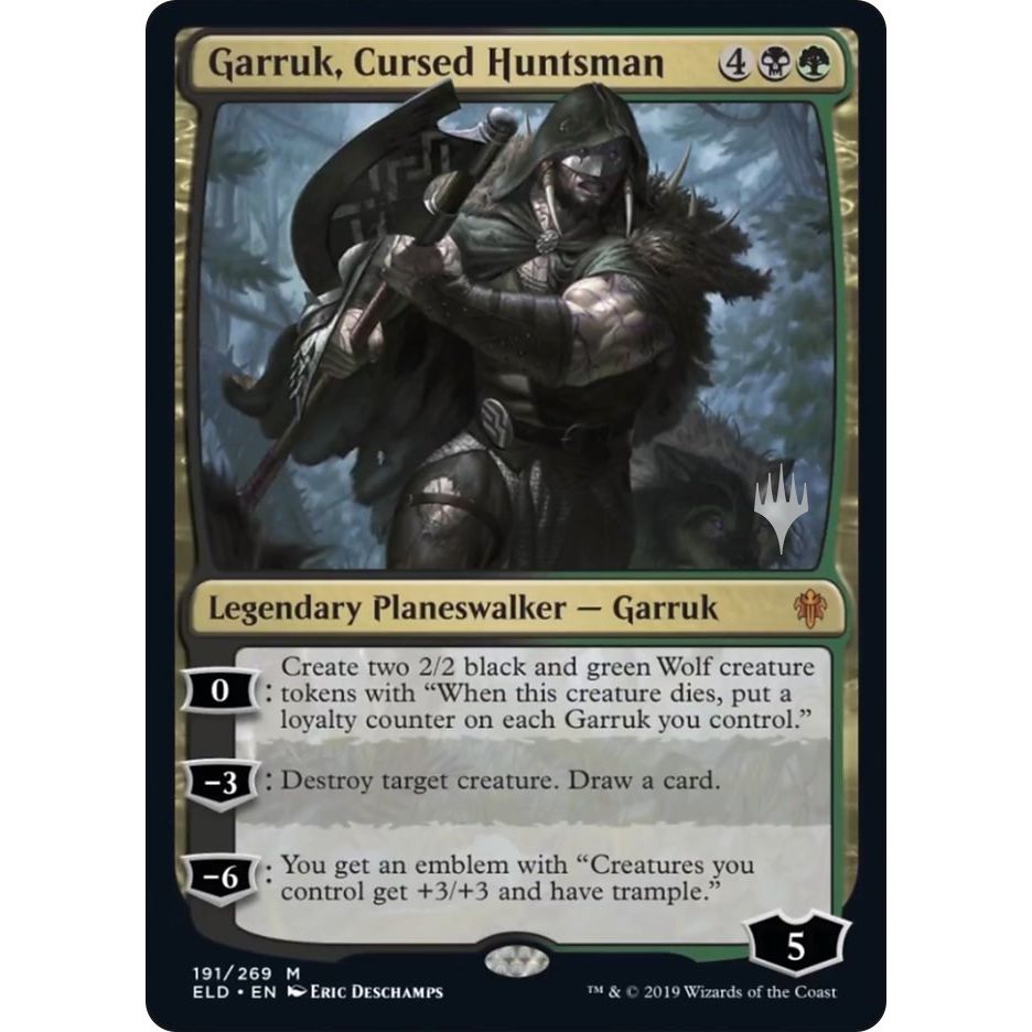 Image for Garruk, Cursed Huntsman (191) (PPELD) - Magic: The Gathering