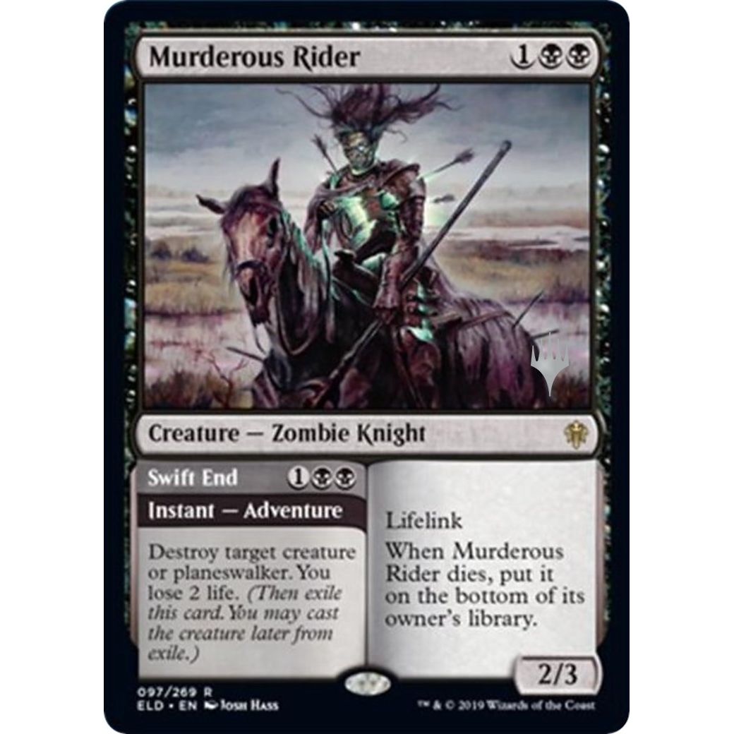 Image for Murderous Rider (97) (PPELD) - Magic: The Gathering