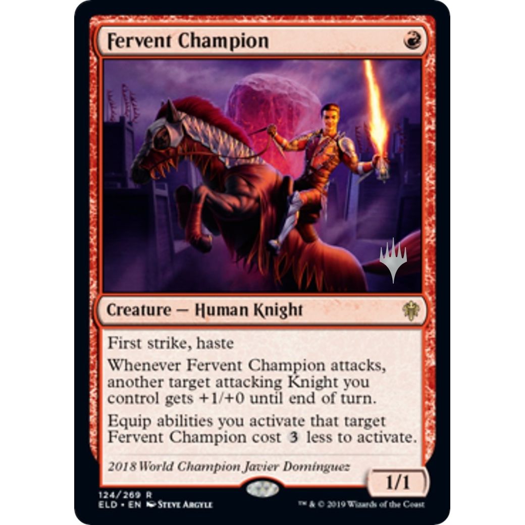 Image for Fervent Champion (124) (PPELD) - Magic: The Gathering