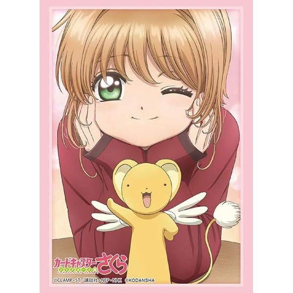 Image for Bushiroad Sleeve Collection HG Vol.2140: Cardcaptor Sakura: Clear Card - Sakura & Kero-chan (60-pack) - Card Sleeves