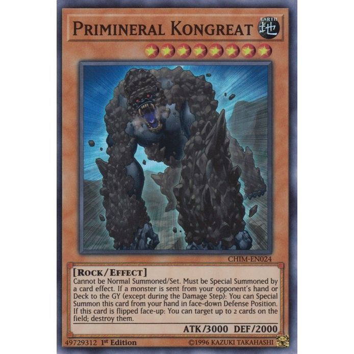Image for Primineral Kongreat (CHIM-EN024) (CHIM) - YuGiOh