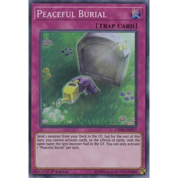 Image for Peaceful Burial (CHIM-EN077) (CHIM) - YuGiOh
