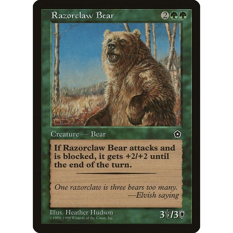 Image for Razorclaw Bear (P02) - Magic: The Gathering