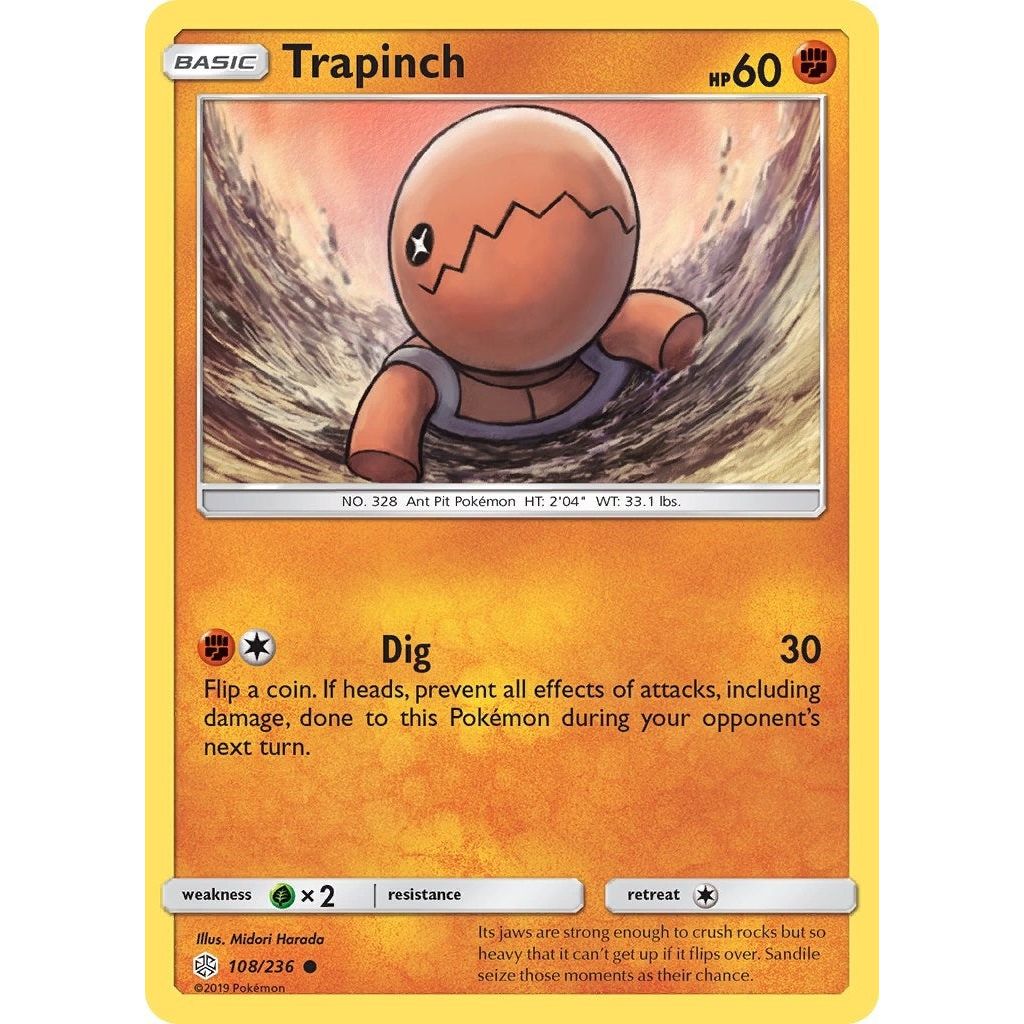 Image for Trapinch (108/236) (SM12) - Pokemon