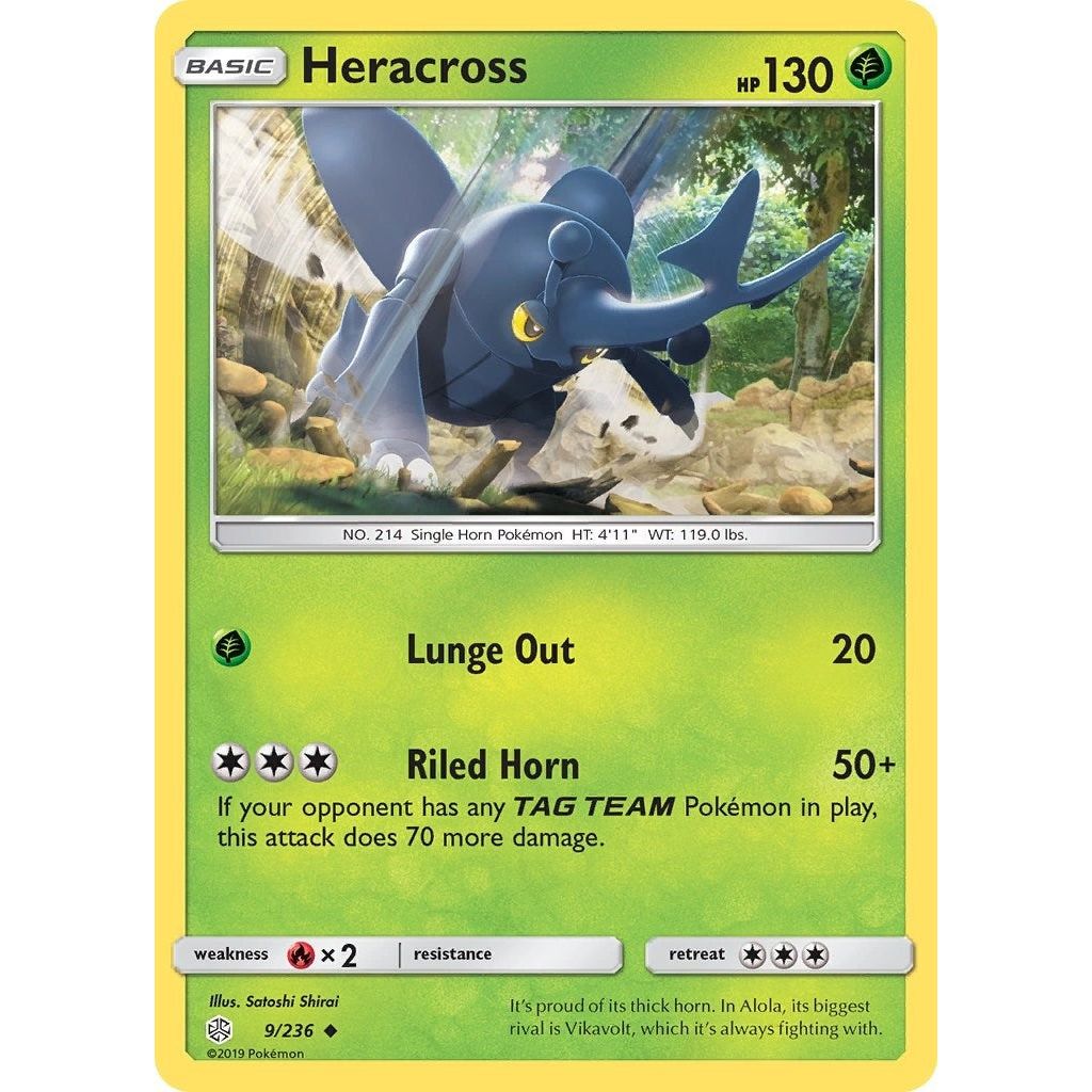Image for Heracross (9/236) (SM12) - Pokemon