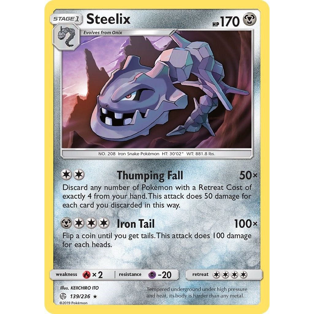 Image for Steelix (139/236) (SM12) - Pokemon