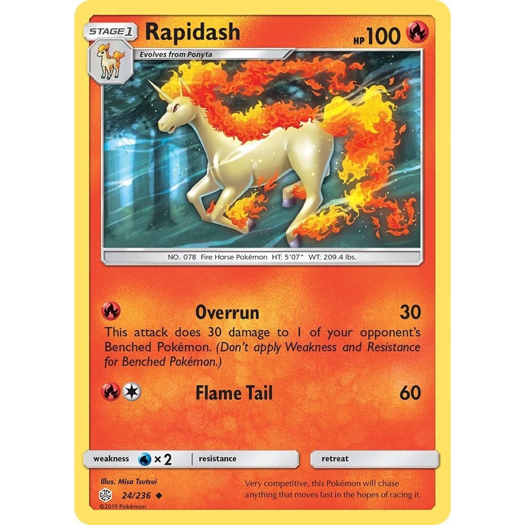 Image for Rapidash (24/236) (SM12) - Pokemon
