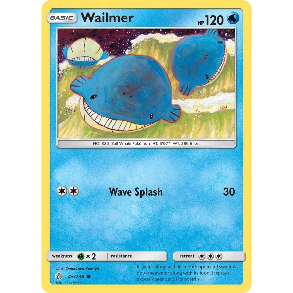 Image for Wailmer (45/236) (SM12) - Pokemon