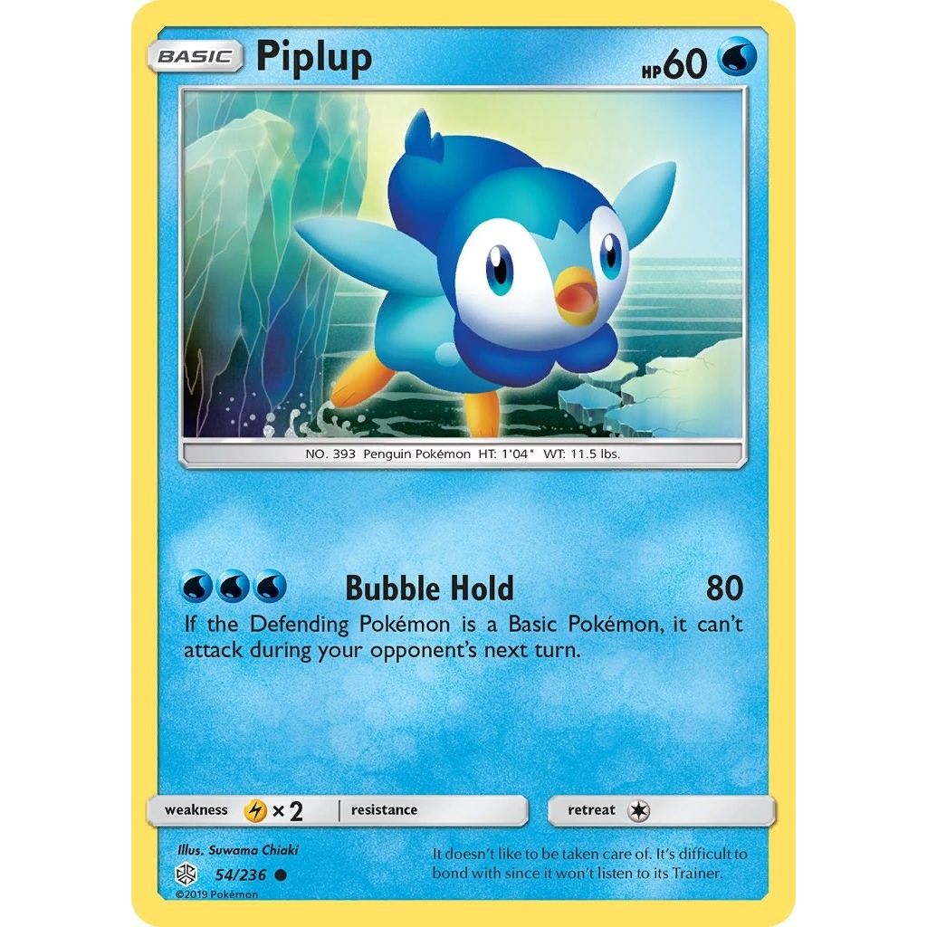Image for Piplup (54/236) (SM12) - Pokemon