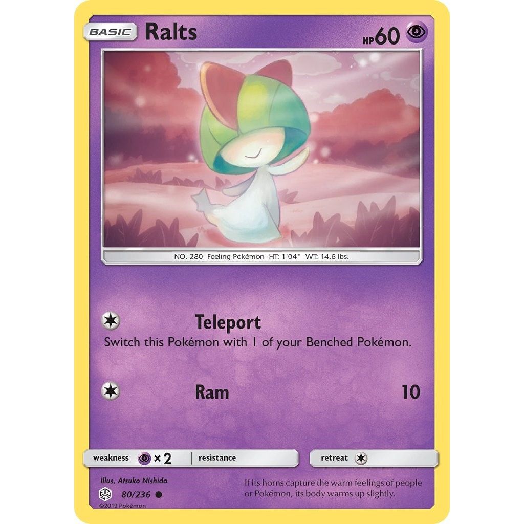 Image for Ralts (80/236) (SM12) - Pokemon