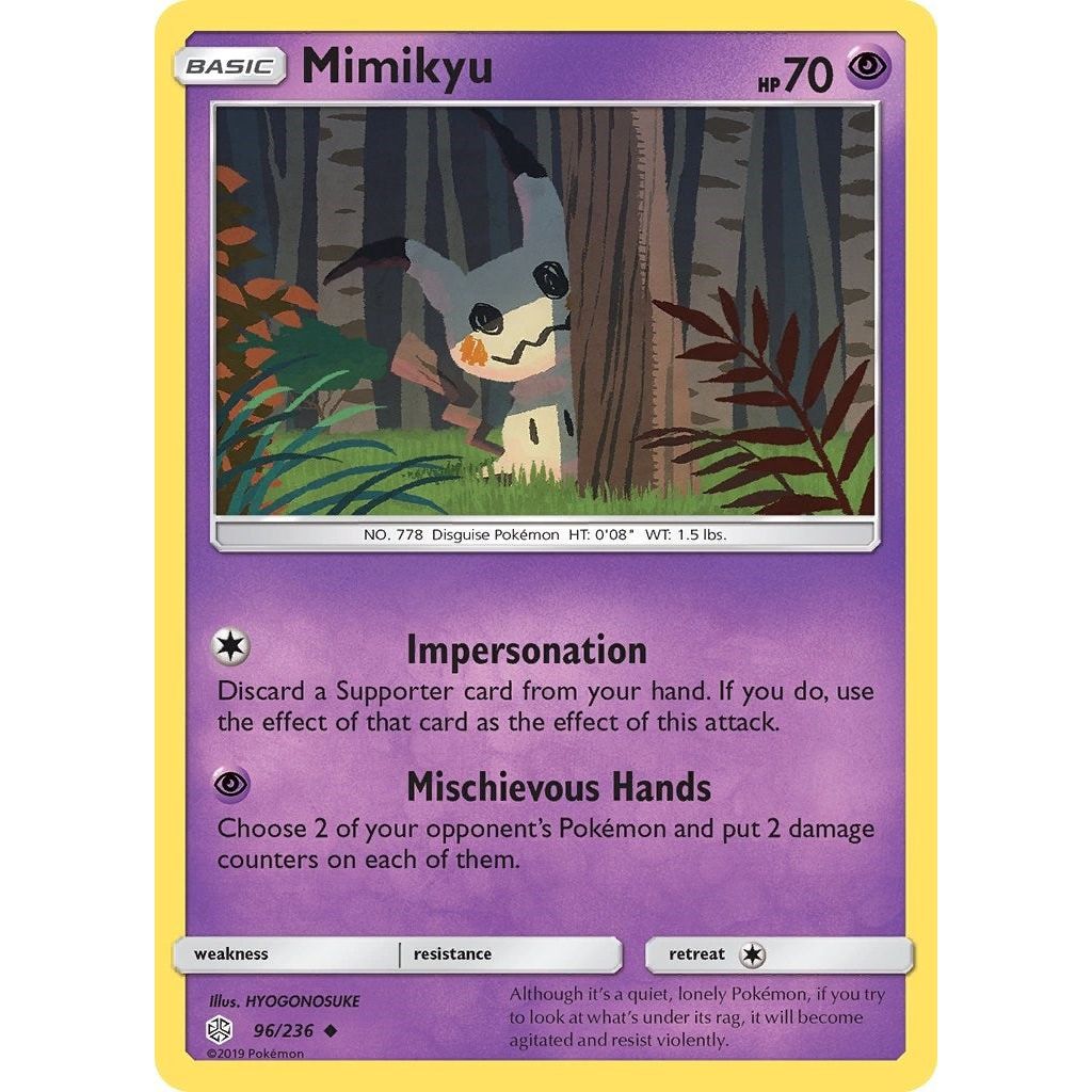 Image for Mimikyu (96) (96/236) (SM12) - Pokemon