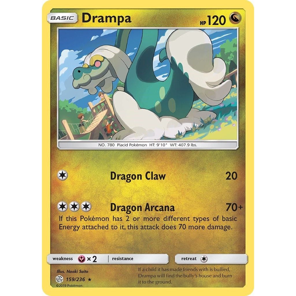 Image for Drampa (159/236) (SM12) - Pokemon