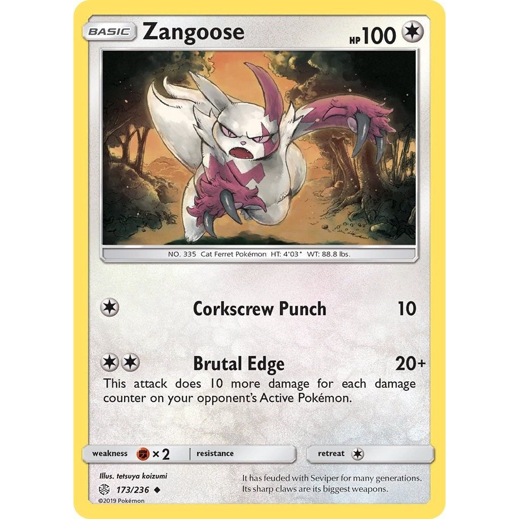 Image for Zangoose (173/236) (SM12) - Pokemon